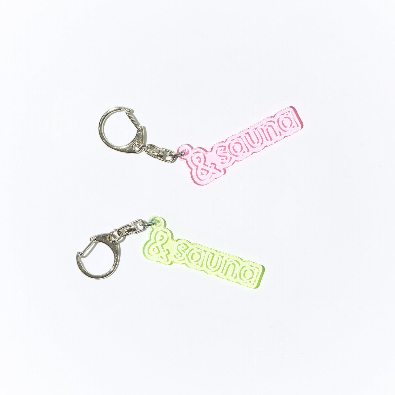 Logo key chain (neon)