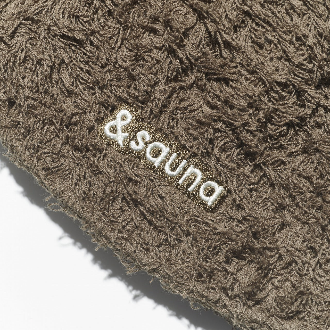 Sauna hat (olive×white)