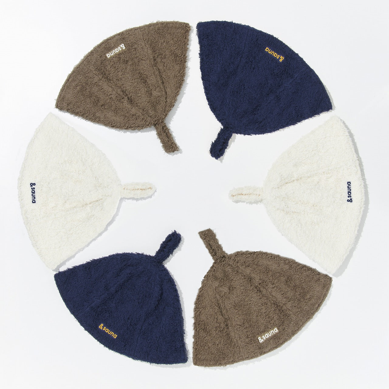 Sauna hat (olive×white)