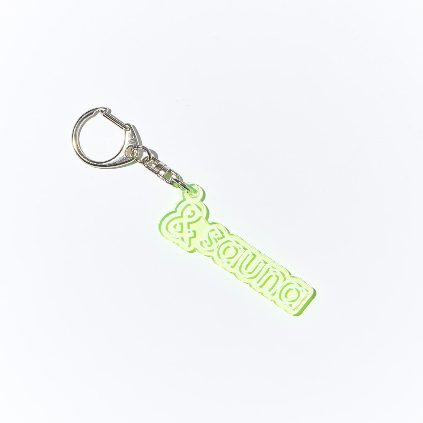 Logo key chain (neon)