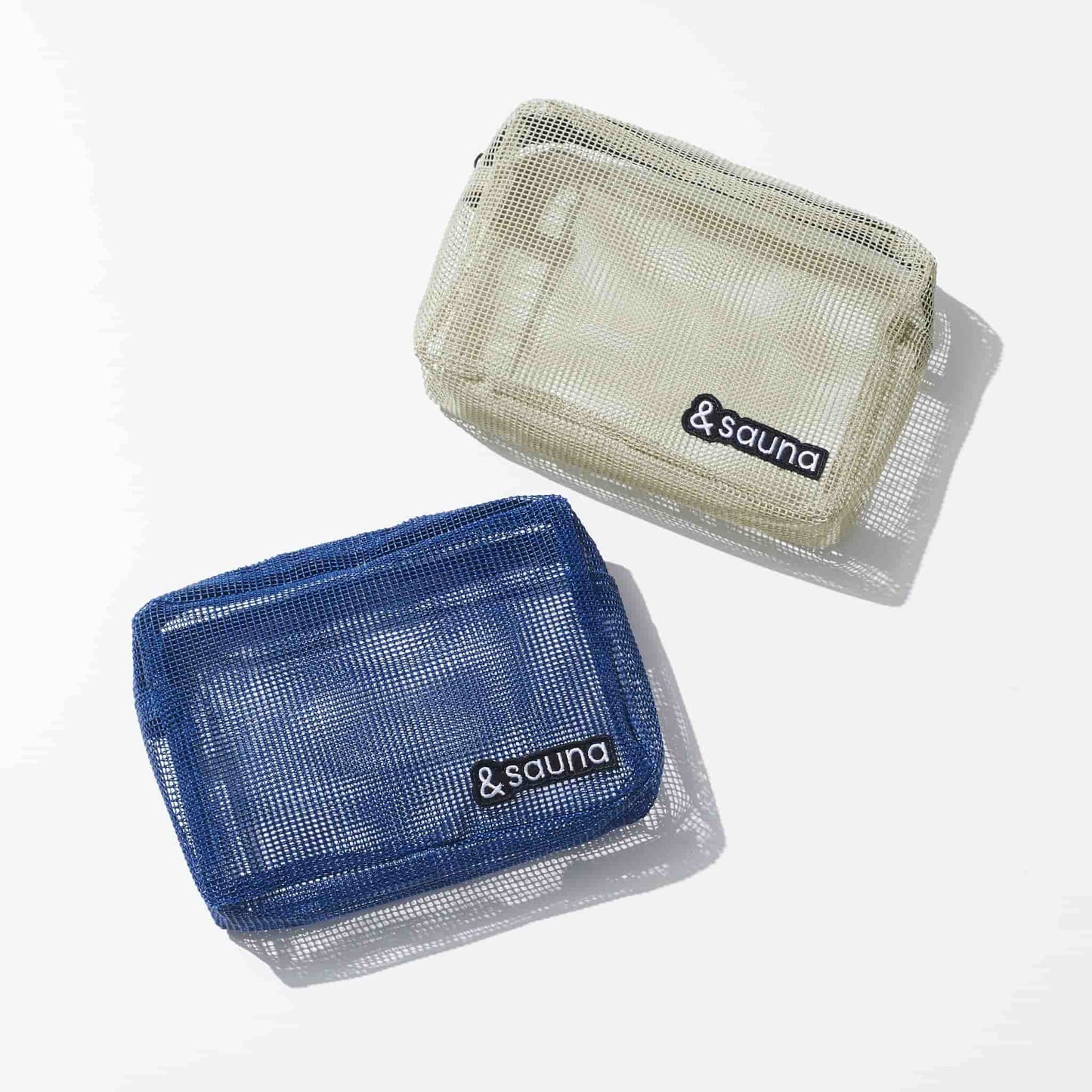 PVCメッシュポーチ(ネイビー)