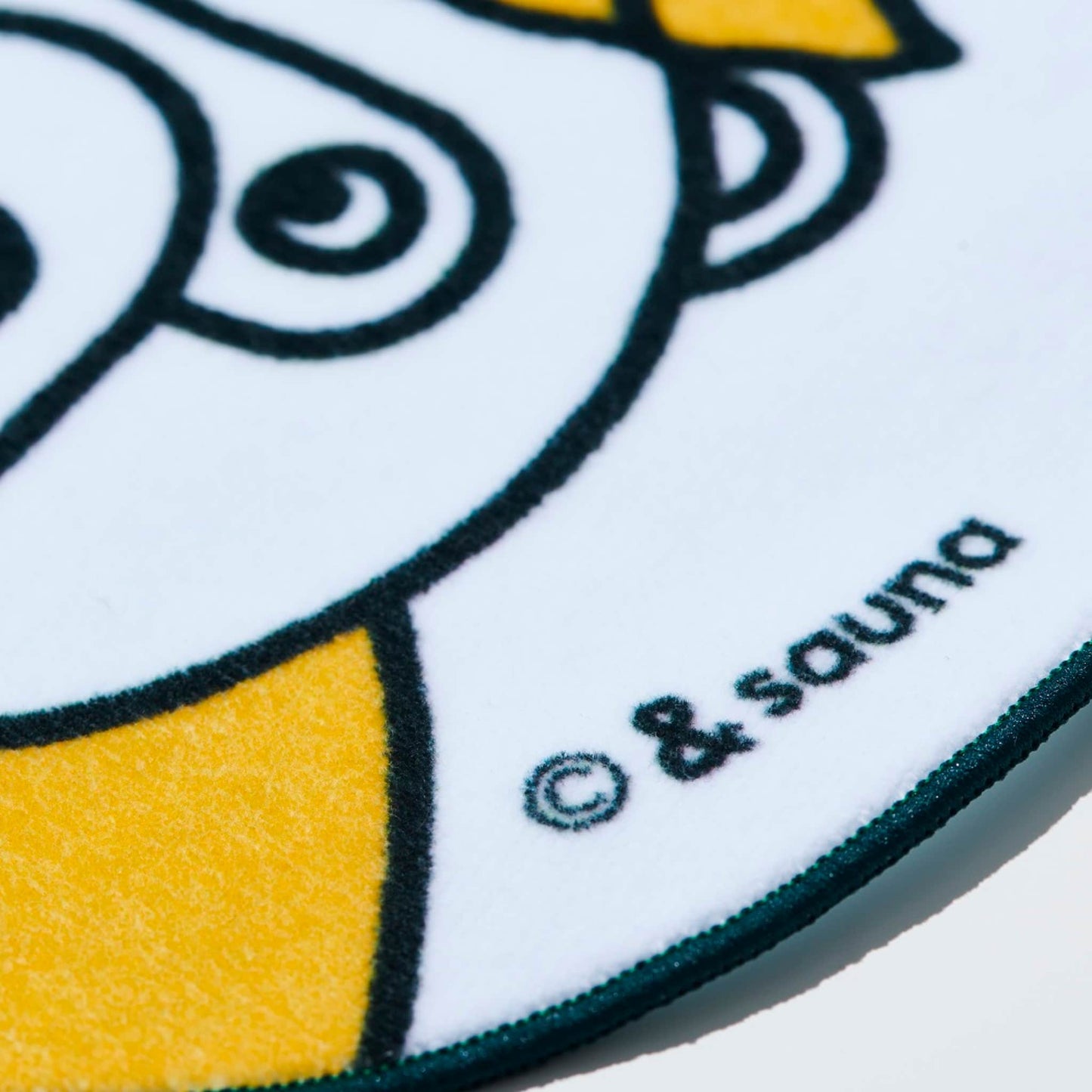 ととのえ!サクマくん タオルハンカチ(丸)