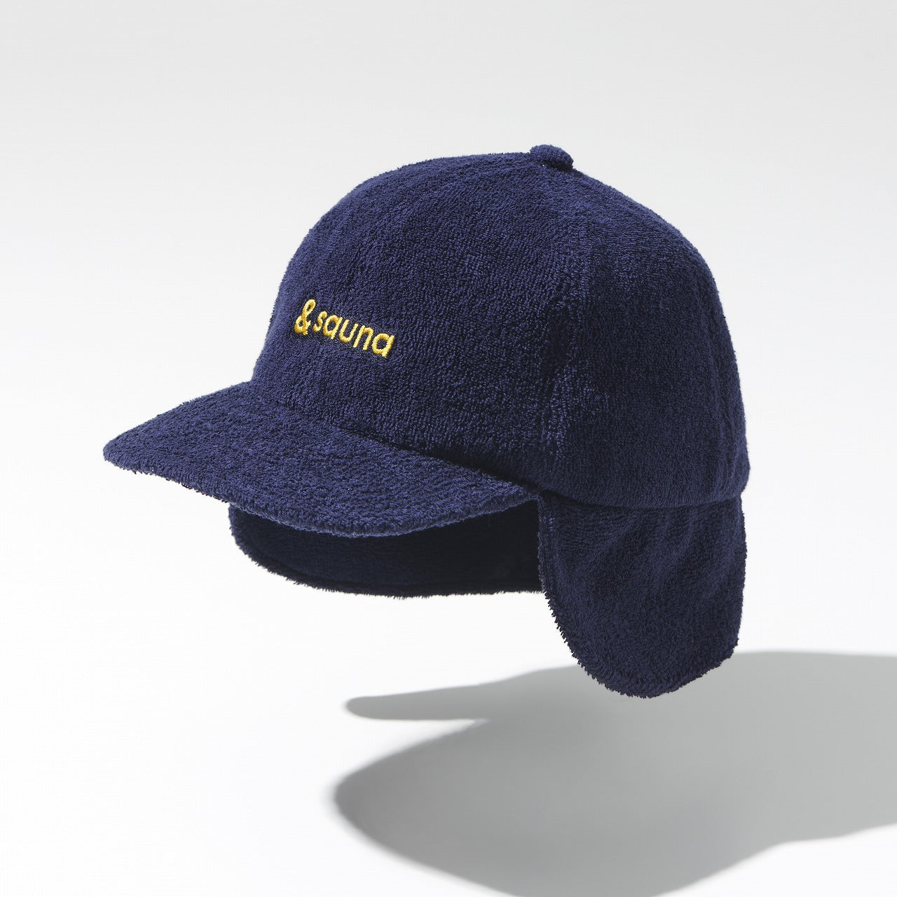 Baseball Sauna cap(navy×yellow)