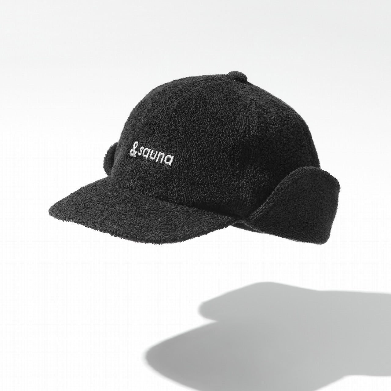 Baseball Sauna cap(black×white)