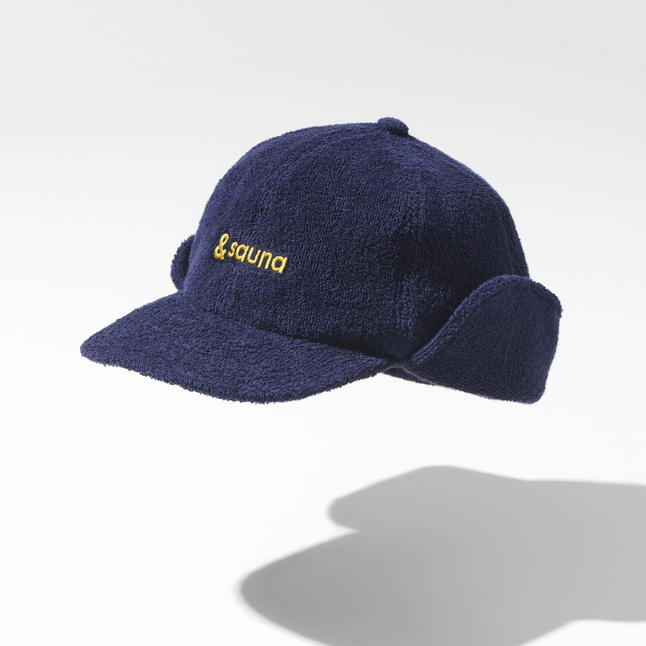 Baseball Sauna cap(navy×yellow)