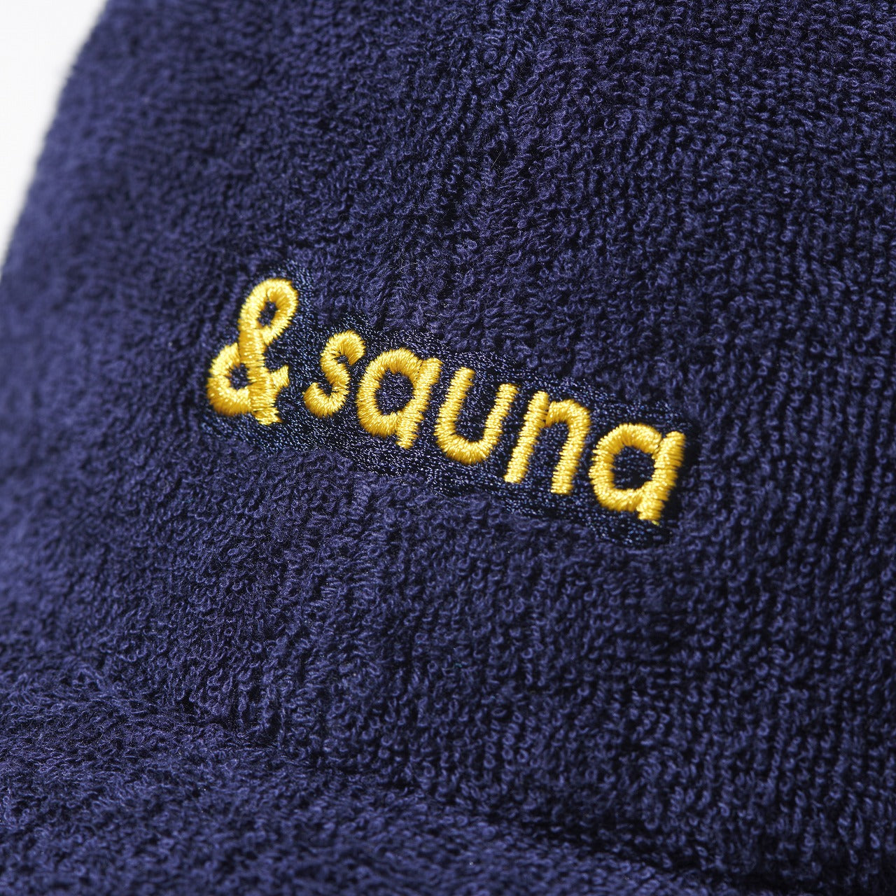 Baseball Sauna cap(navy×yellow)