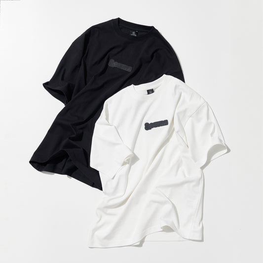サウナ愛好家 接触冷感加工 サウナ後の着替えに最適 シリコンロゴTee White Black &sauna Tシャツ サウナウェア サウナファッション アパレル おしゃれ ビッグシルエット サウナ後着用 肌触りが良い