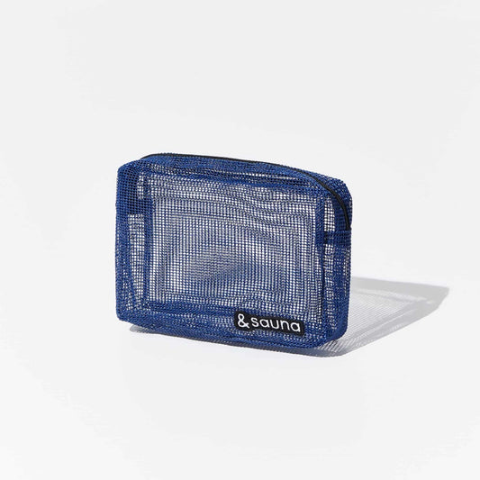 PVCメッシュポーチ（ネイビー）