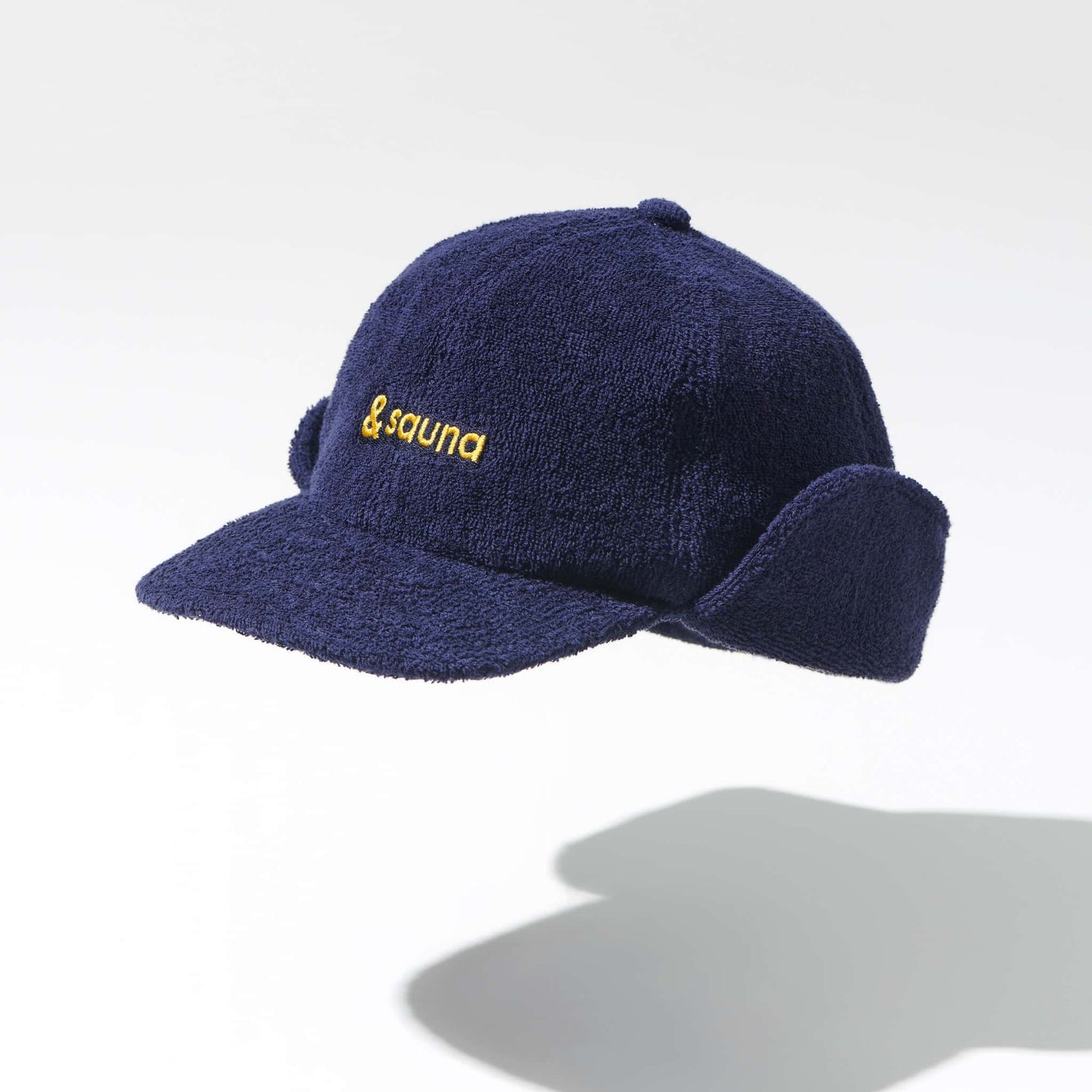 Baseball Sauna cap（navy×yellow）