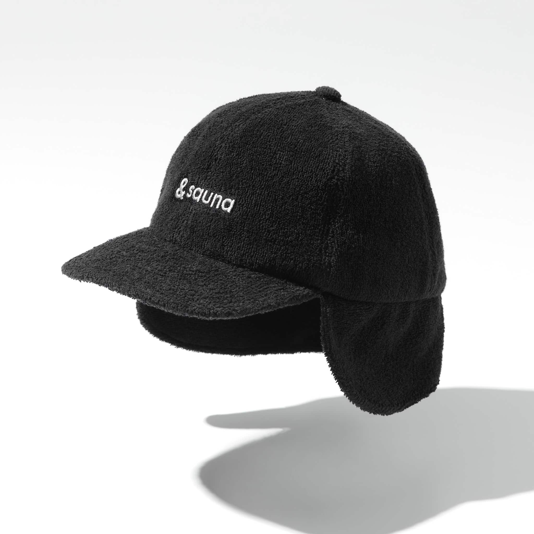 Baseball Sauna cap（black×white） – &sauna