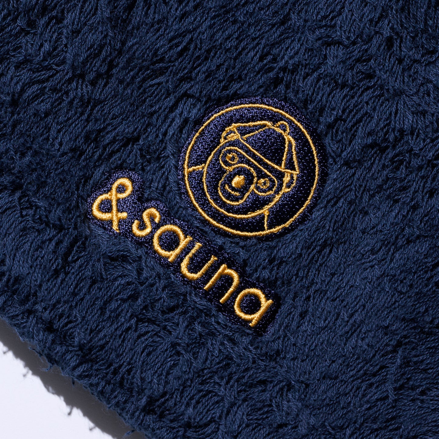 &sauna サウナハット　ネイビー　ロゴイエロー　サクマくん黄色　新商品　新作　新色　サウナハット　大人気　限定数量　ネイビー　ロゴイエロー　色違い　おしゃれ　かっこいい　かわいい　肌触り　サ活アイテム　サウナー　速乾　洗濯可&saunaオリジナルサウナハット　サクマくんサウナハット　色違い　お揃いサウナハット　プレゼント　厚　ギフト　